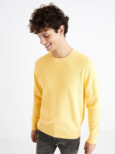 Celio Dexter Sweater Yellow - Celio - Modalova