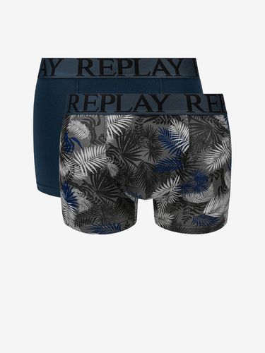 Replay Foliage Boxer shorts Blue - Replay - Modalova