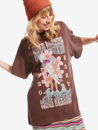 Roxy Sweet Janis T-shirt Brown - Roxy - Modalova