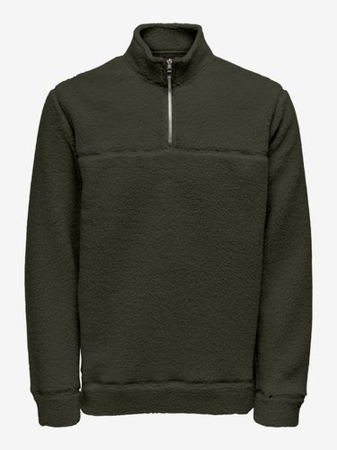 ONLY & SONS Remy Sweatshirt Green - ONLY & SONS - Modalova