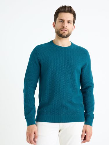 Celio Fenode Sweater Blue - Celio - Modalova
