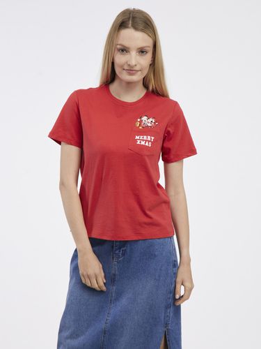 ONLY Disney T-shirt Red - ONLY - Modalova