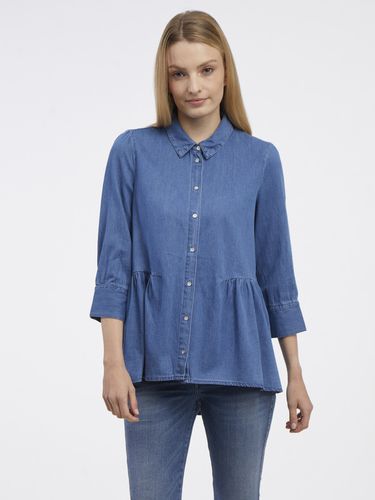 ONLY New Canberra Shirt Blue - ONLY - Modalova