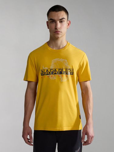 Napapijri Iceberg T-shirt Yellow - Napapijri - Modalova
