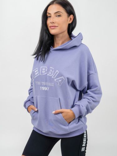 Nebbia Gym Rat Sweatshirt Violet - Nebbia - Modalova