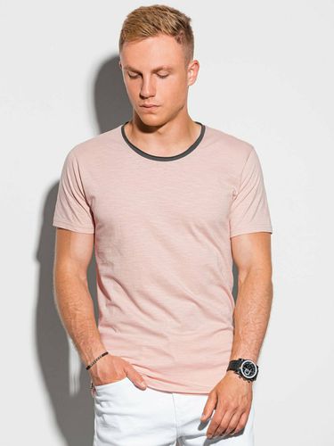 Ombre Clothing T-shirt Pink - Ombre Clothing - Modalova