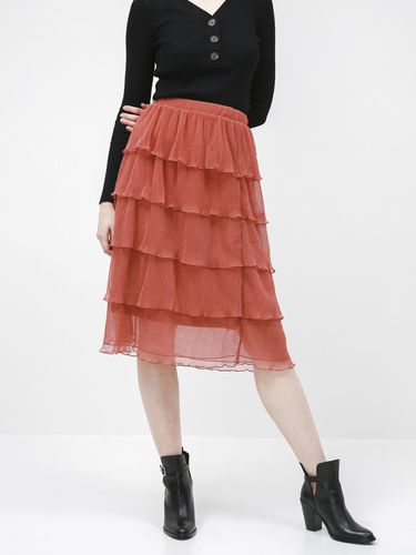 Vero Moda Skirt Brown - Vero Moda - Modalova
