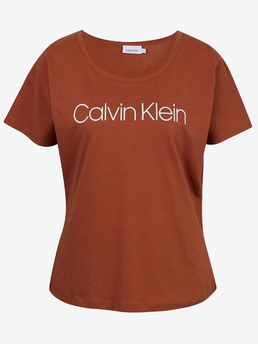Calvin Klein Jeans T-shirt Brown - Calvin Klein Jeans - Modalova