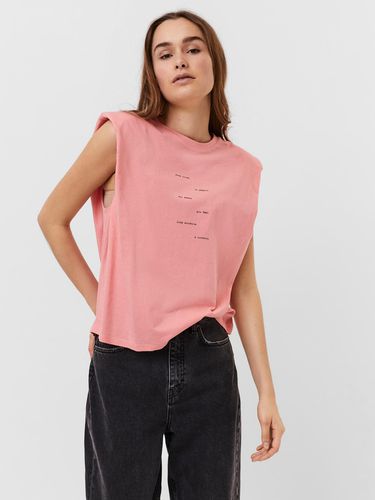 Vero Moda T-shirt Pink - Vero Moda - Modalova