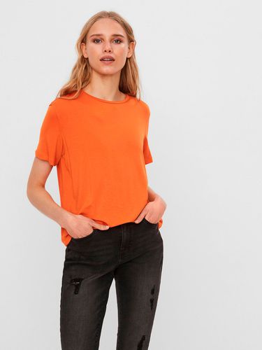 Vero Moda T-shirt Orange - Vero Moda - Modalova