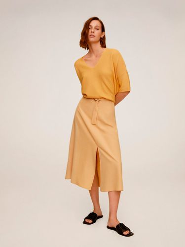 Mango Domenica Skirt Yellow - Mango - Modalova