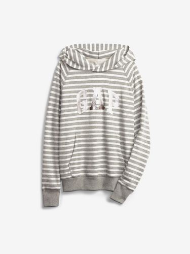 GAP Stripe Arch Sweatshirt Grey - GAP - Modalova