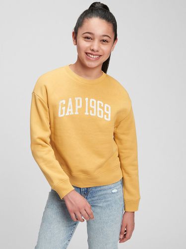 GAP Logo Kids Sweatshirt Yellow - GAP - Modalova