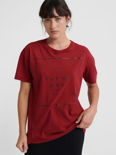 Superdry Ringspun Allstars KB Graphic T-Shirt, New Port