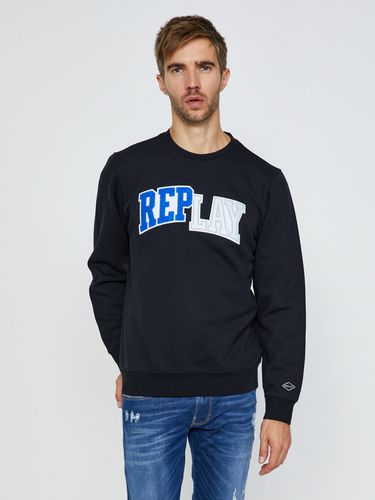 Replay Sweatshirt Black - Replay - Modalova