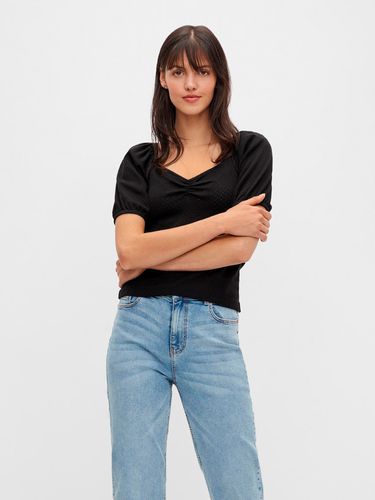 Pieces Lucy Blouse Black - Pieces - Modalova