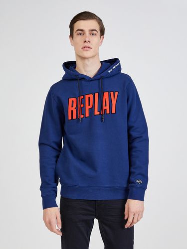 Replay Sweatshirt Blue - Replay - Modalova