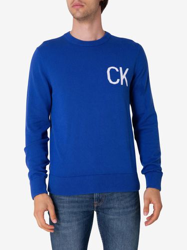 Calvin Klein Sweatshirt Blue - Calvin Klein - Modalova