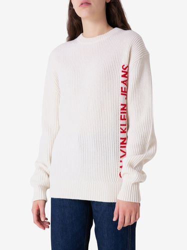 Calvin Klein Sweatshirt White - Calvin Klein - Modalova