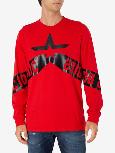 Diesel T-Just-Ls-Star T-shirt Red - Diesel - Modalova