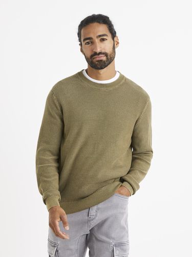 Celio Vecold Sweater Green - Celio - Modalova