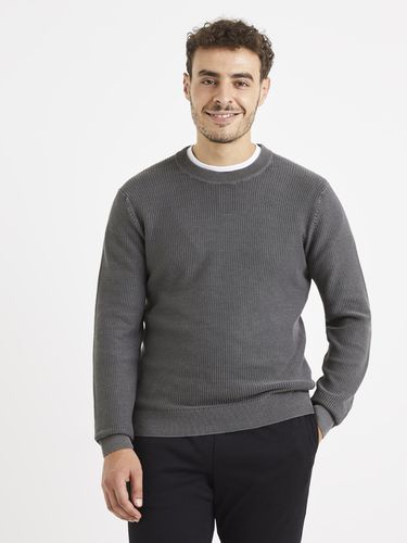 Celio Vecold Sweater Grey - Celio - Modalova