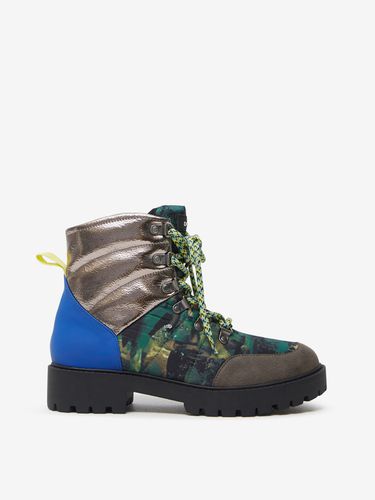 Desigual Ankle boots Grey - Desigual - Modalova