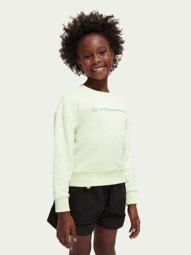 Scotch & Soda Kids Sweatshirt Green - Scotch & Soda - Modalova