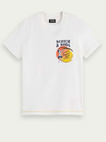 Scotch & Soda Kids T-shirt White - Scotch & Soda - Modalova