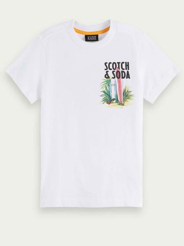Scotch & Soda Kids T-shirt White - Scotch & Soda - Modalova