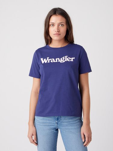 Wrangler T-shirt Blue - Wrangler - Modalova