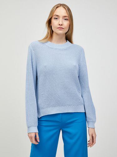 Pieces Olivia Sweater Blue - Pieces - Modalova