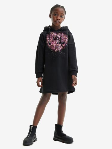Desigual Ariza Kids Dress Black - Desigual - Modalova