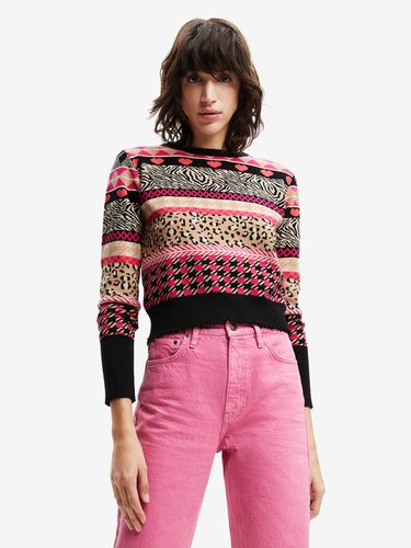 Desigual Aspen Sweater Pink - Desigual - Modalova