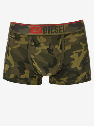 Diesel Men Green Damien Print cotton trunk underwear size S or M