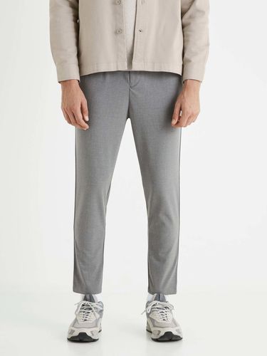 Celio 24H Botape Trousers Grey - Celio - Modalova