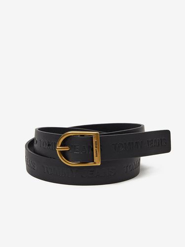Tommy Jeans Logo Fashion Belt Black - Tommy Jeans - Modalova