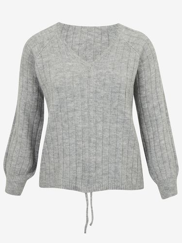 Vero Moda Curve Kaylee Sweater Grey - Vero Moda Curve - Modalova