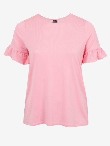Vero Moda Curve Ana T-shirt Pink - Vero Moda Curve - Modalova