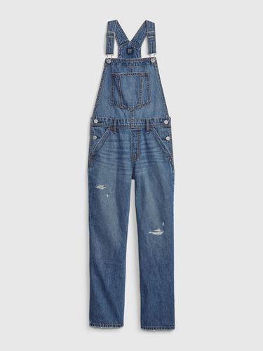 GAP Kids Trousers with braces Blue - GAP - Modalova