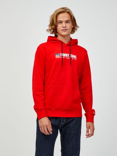 Tommy Jeans Sweatshirt Red - Tommy Jeans - Modalova