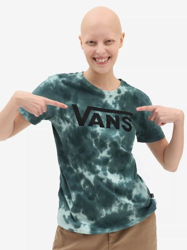 Cloud Wash Logo Crew T-shirt - Vans - Modalova