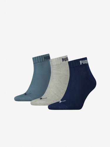 Puma Set of 3 pairs of socks Blue - Puma - Modalova