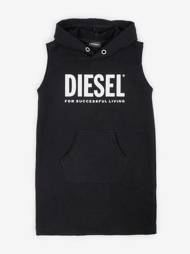 Diesel Kids Dress Black - Diesel - Modalova