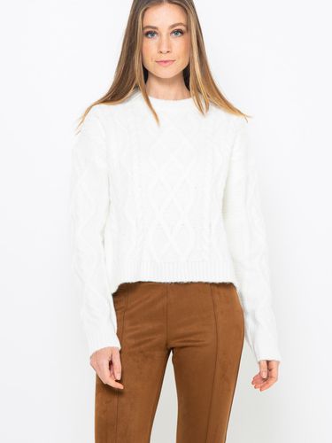 CAMAIEU Sweater White - CAMAIEU - Modalova