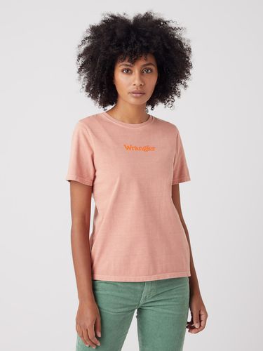 Wrangler T-shirt Orange - Wrangler - Modalova