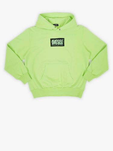 Diesel Kids Sweatshirt Green - Diesel - Modalova
