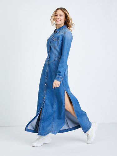 Guess Vivi Dresses Blue - Guess - Modalova