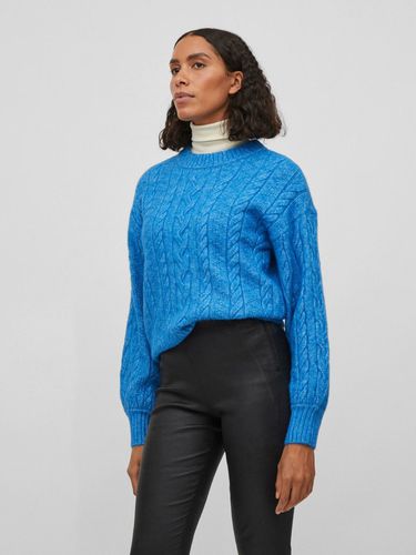Vila Oya Sweater Blue - Vila - Modalova