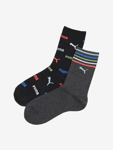 Logo Aop Kids Socks 2 pairs - Puma - Modalova